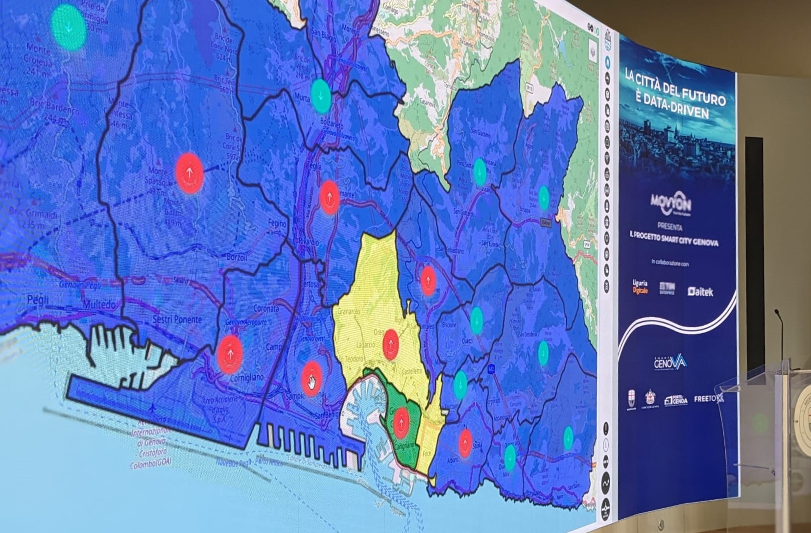 Smart City Genova: aria pulita e più servizi nella città ligure