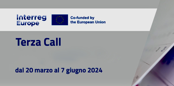 UE, Terza Call Interreg Europe 2021/2027