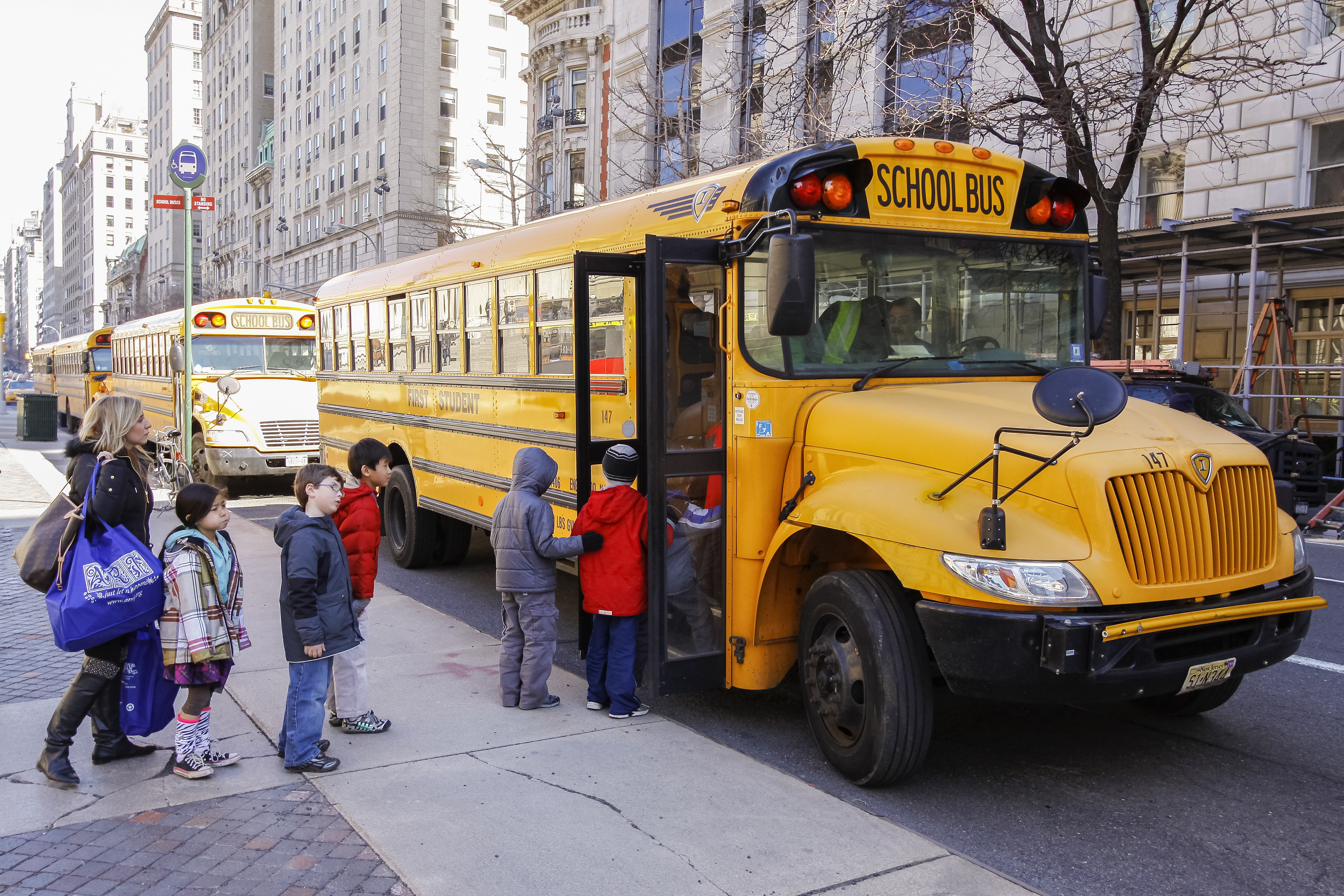 A NY scuolabus più sicuri col sistema di adattamento intelligente della velocità