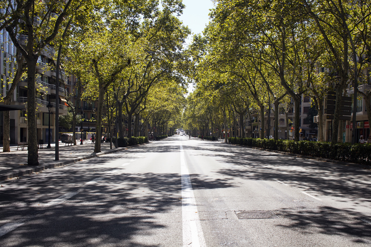 Barcellona, autobus urbani con sistema AI