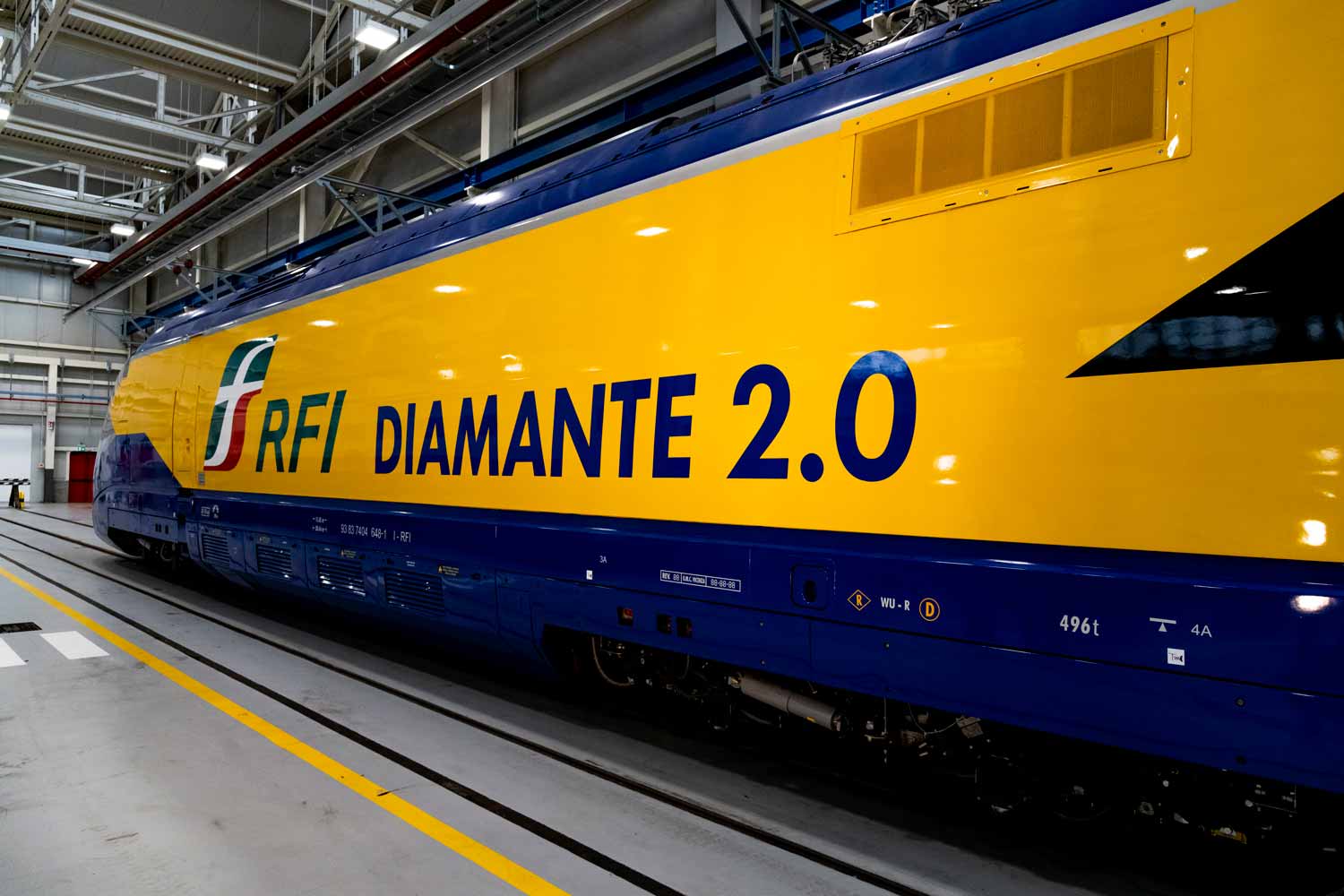 Rfi, Diamante 2.0: il treno ad alta velocità per la manutenzione della ferrovia. Come funziona