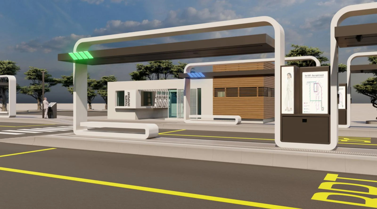 Bari, Bus Rapid Transit: al via il cantiere della Linea Verde. Tutti i dettagli