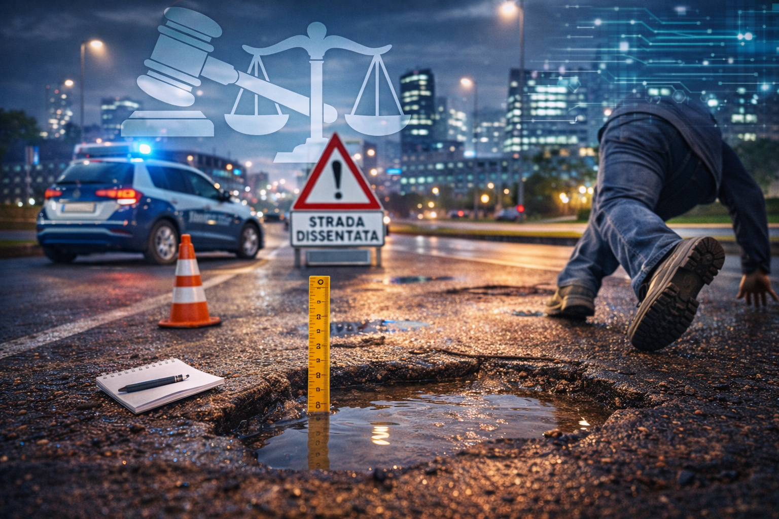 Smart city e manutenzione urbana, non ogni caduta è risarcibile
