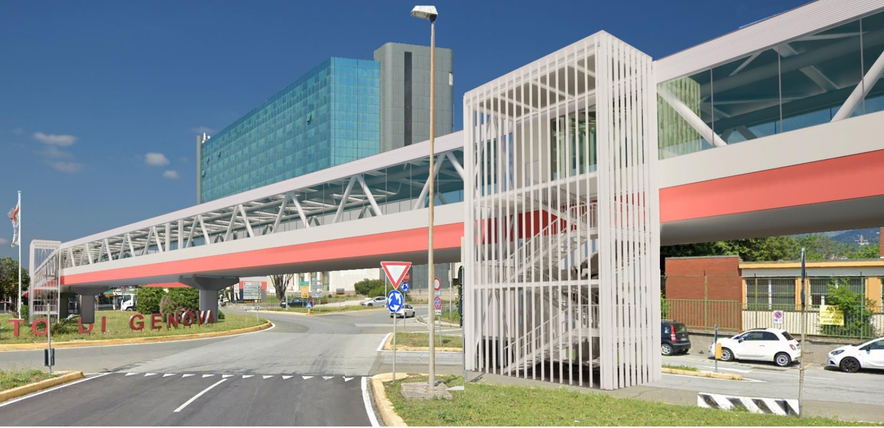 Genova, scontro col Mit per il moving walkway aeroporto-stazione Erzelli: il Comune vuole il progetto, ma chi mette i soldi? La situazione