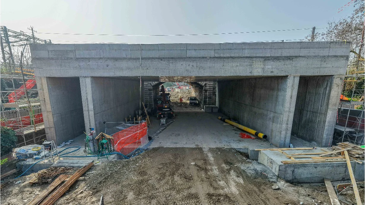 Tram Bologna, dal 12 marzo lavori per la riqualificazione del sottopasso di via di Corticella. Previsti divieti di sosta e modifiche alla circolazione ferroviaria