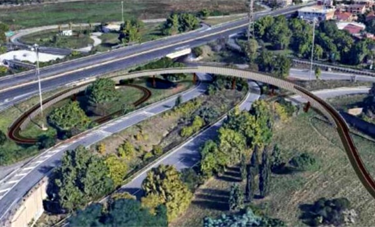 Roma, via alla seconda fase del ponte sopra il Grande Raccordo Anulare per la metro Anagnina