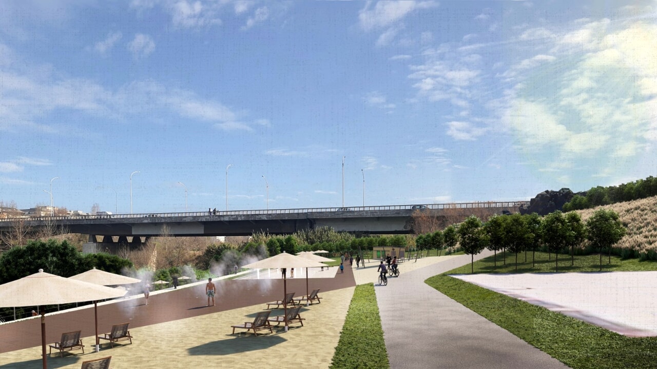 Roma, rinasce la spiaggia urbana Tiberis: in estate l’inaugurazione. Ecco come sarà