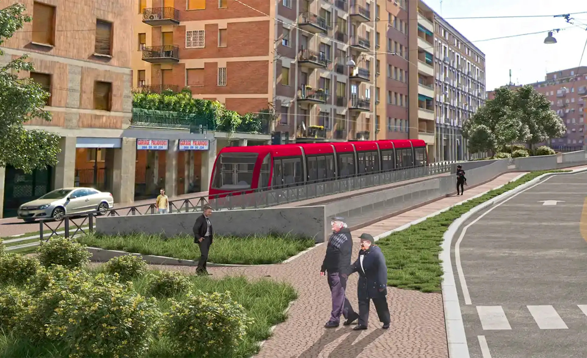 Bologna, svelate le 50 fermate della nuova tranvia: ecco dove saranno