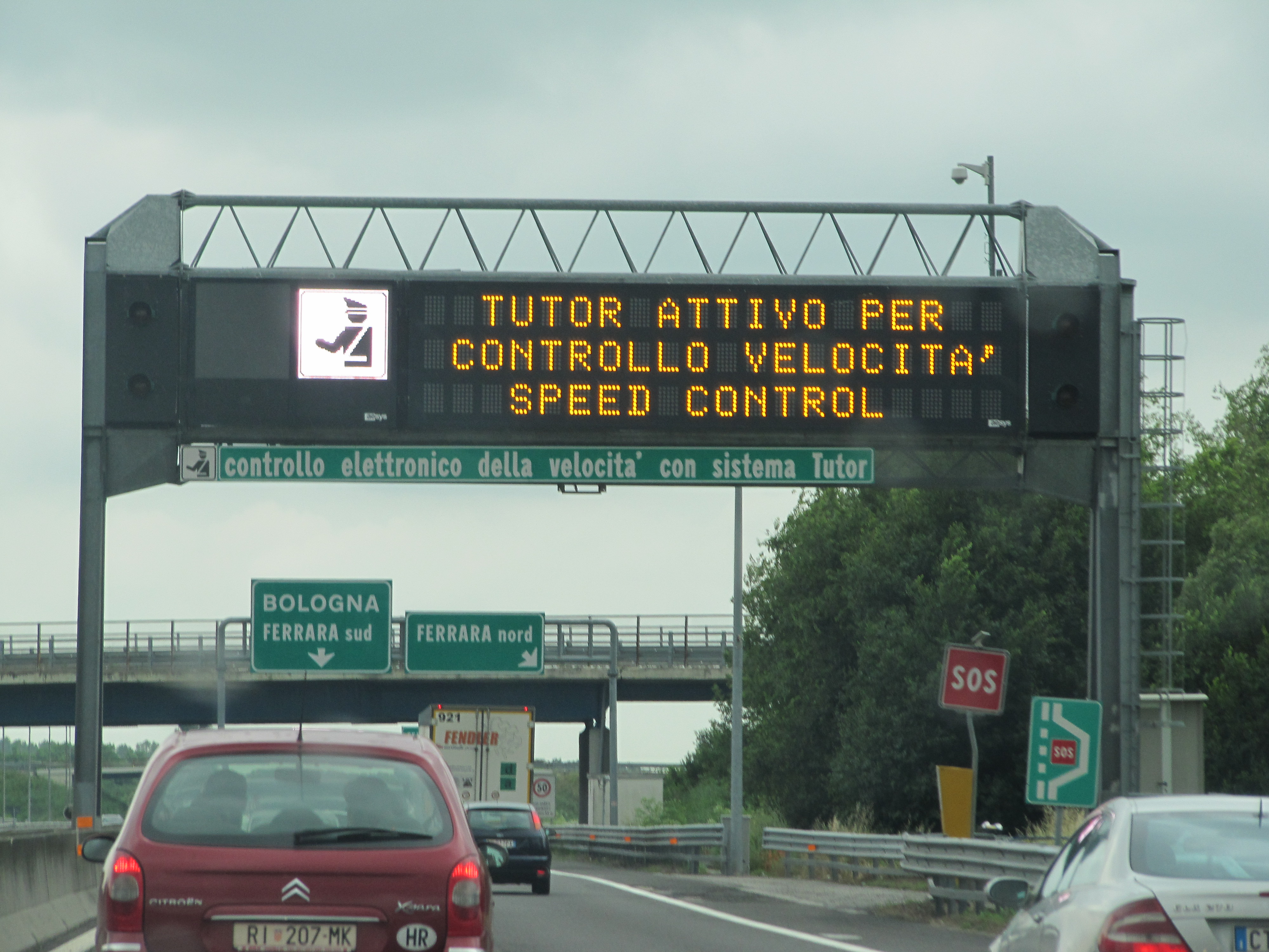 Sicurezza stradale: attivati i nuovi tutor sull’Autostrada A7
