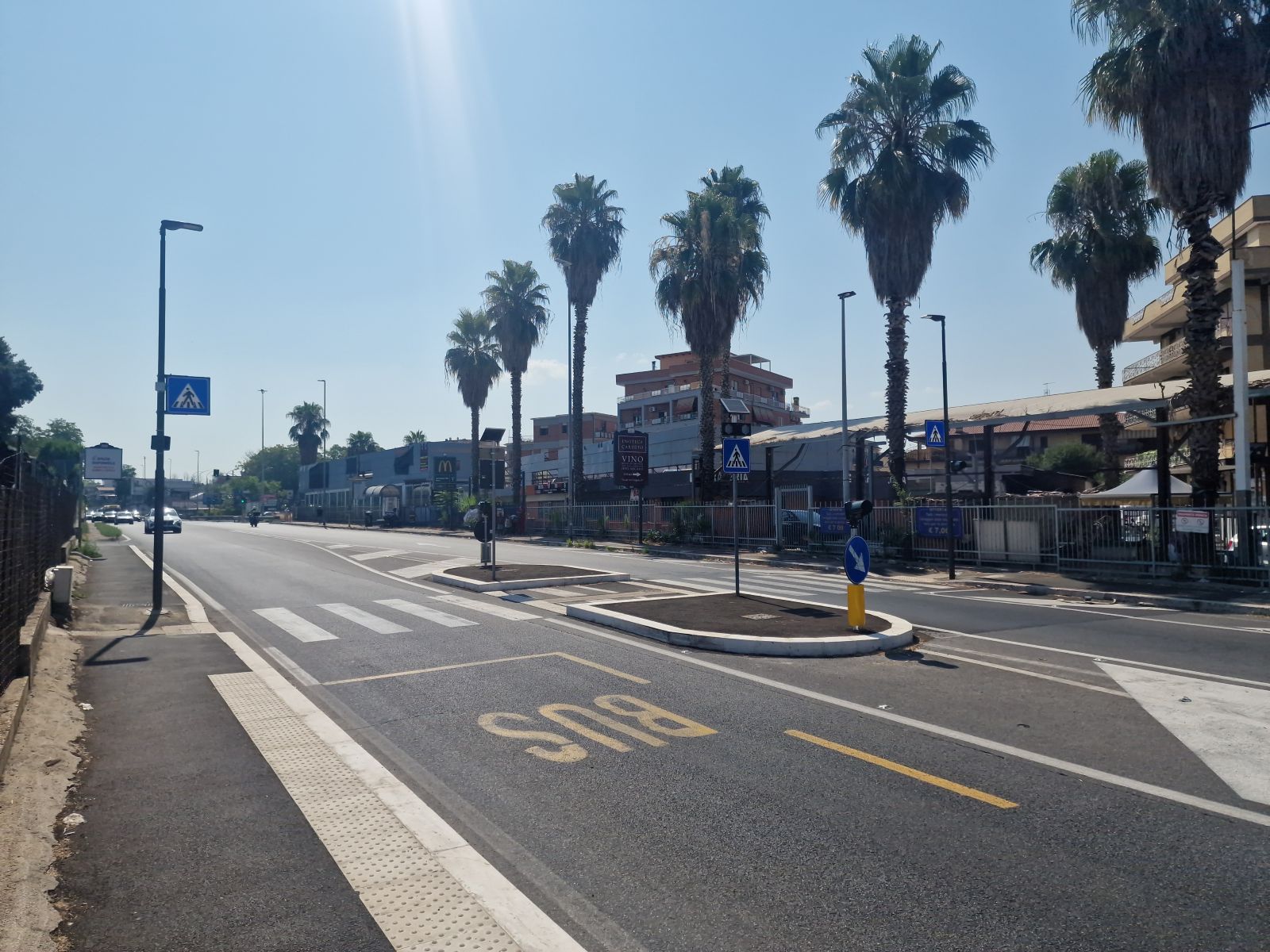 Roma, ecco un altro blackpoint: completati i lavori all’incrocio Casilina/Casale del Torraccio