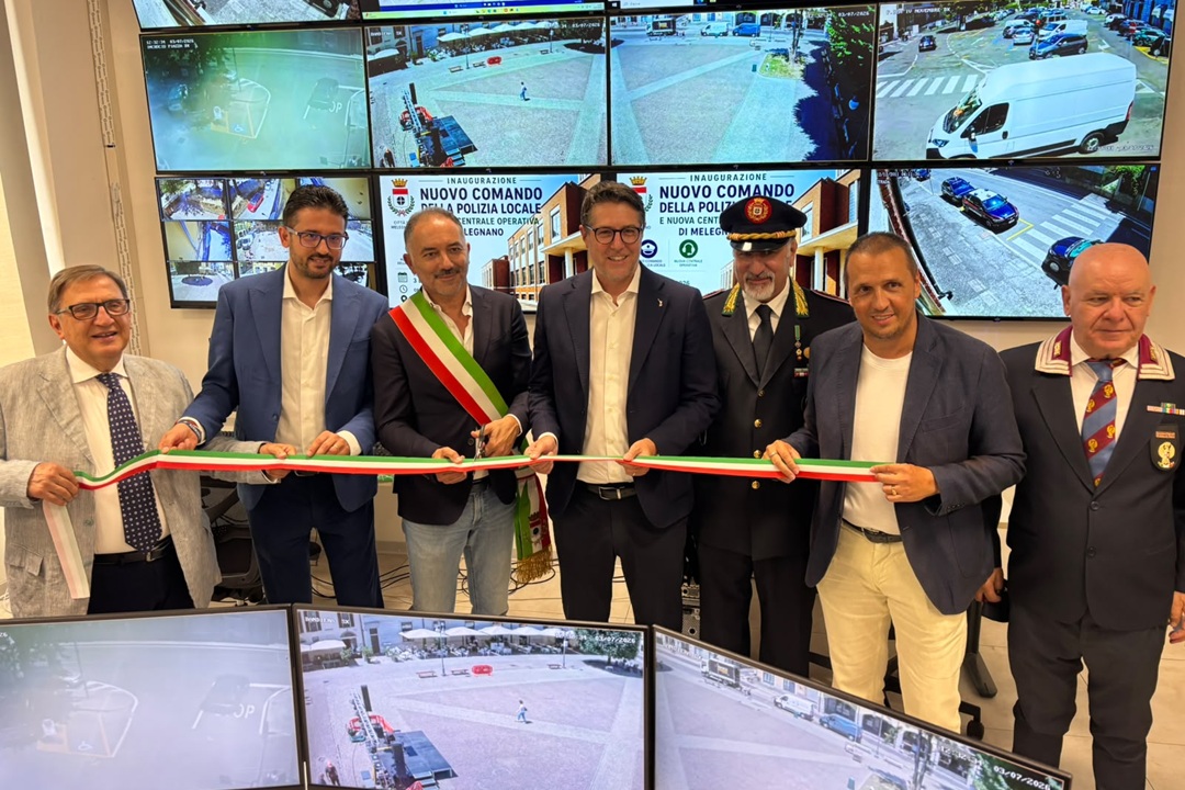 Melegnano, riqualificazione e sicurezza: inaugurato il nuovo comando di Polizia Locale