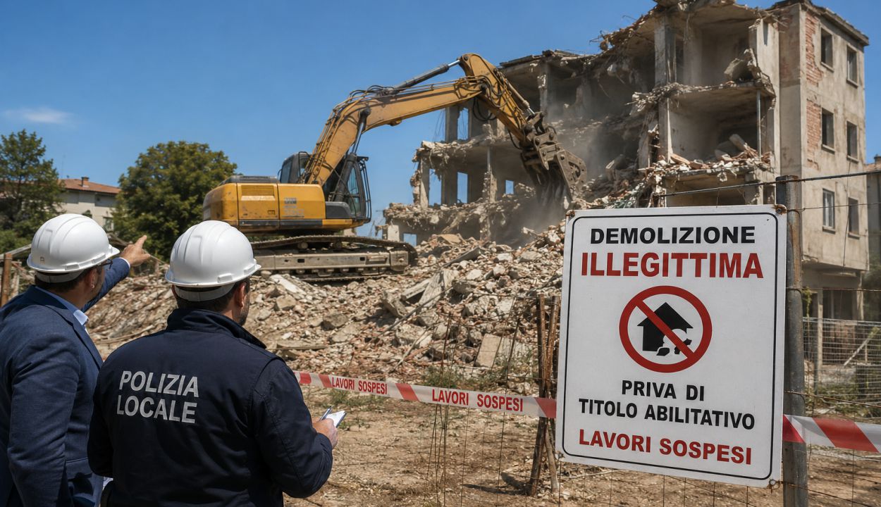 Ordine di demolizione: escluso l’automatismo