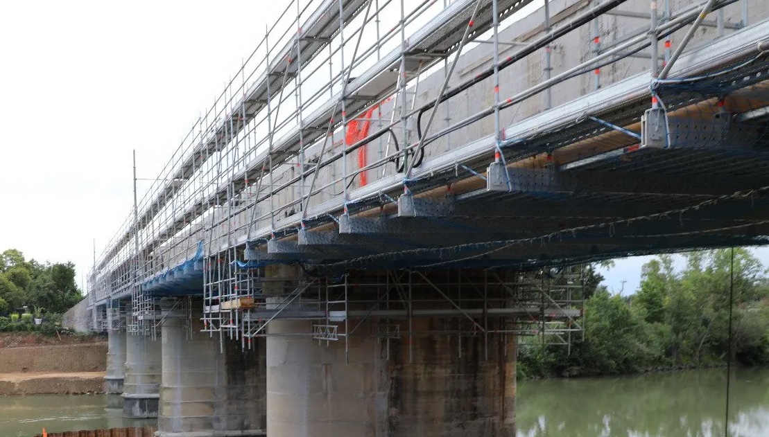 Lazio, finiti i lavori del ponte sul Tevere: riapre la tratta ferroviaria sulla Roma-Viterbo