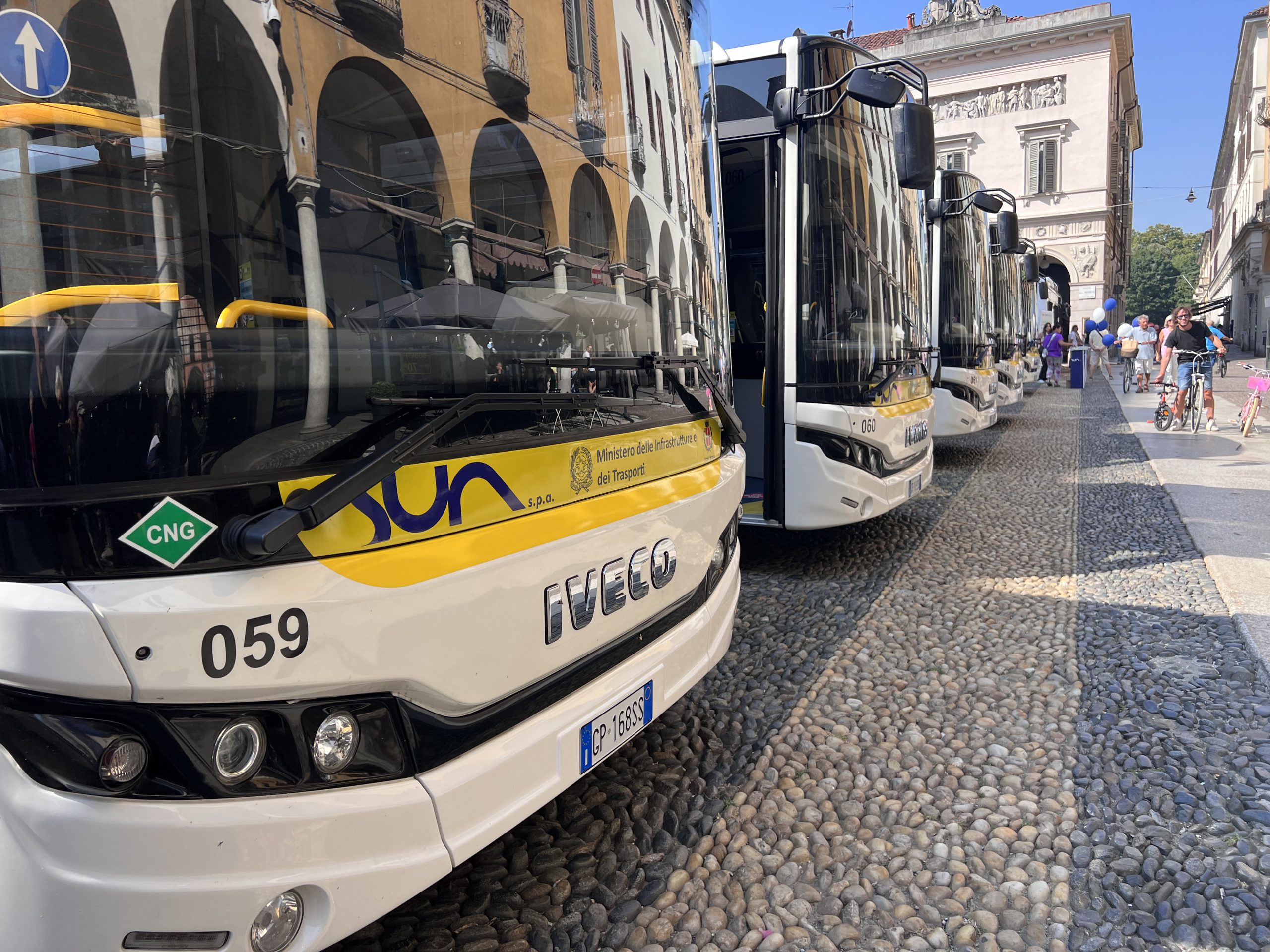 Novara, nuovo orario Sun dal 14 settembre: più corse e servizio fino alle 23. I dettagli