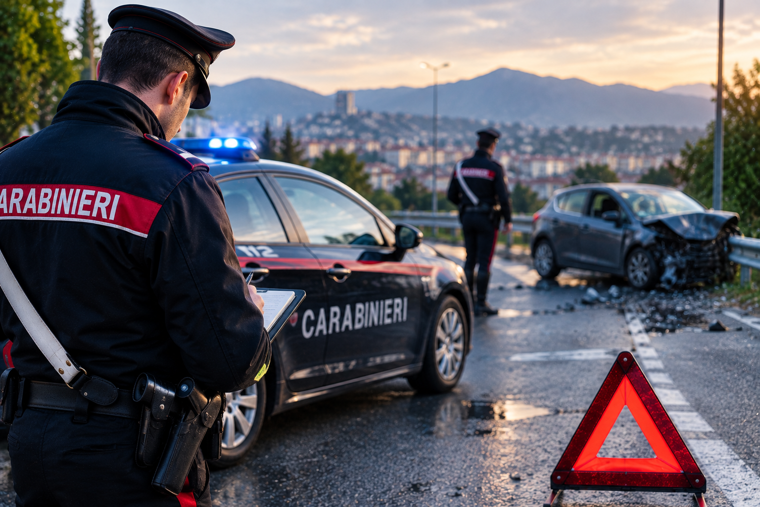 Fuga da incidente stradale: la sosta di pochi istanti non salva dal reato