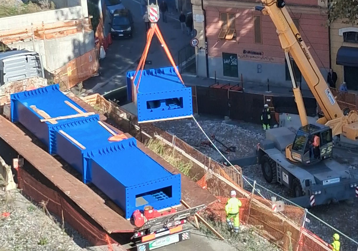 Metropolitana Genova, avanzano i lavori per il prolungamento Brin-Canepari: ecco il nuovo viadotto in direzione ponente