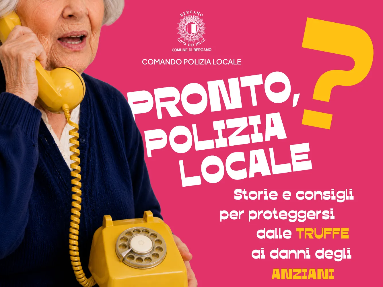 Bergamo, ecco “Pronto, Polizia Locale?”: il podcast degli agenti contro le truffe digitali